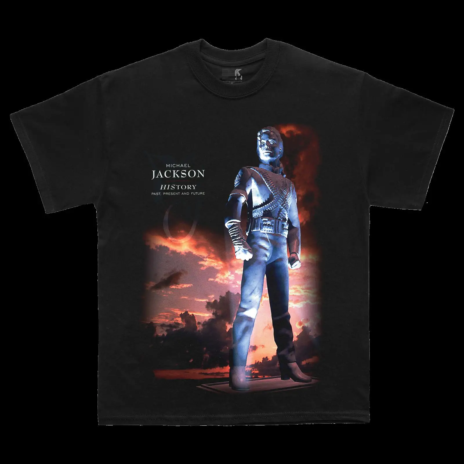Vintage Fashion History - ヒストリーアルバムTシャツ ヴィンテージ風 ウォッシュ加工 多用途 ソフトファッション ストリートウェア