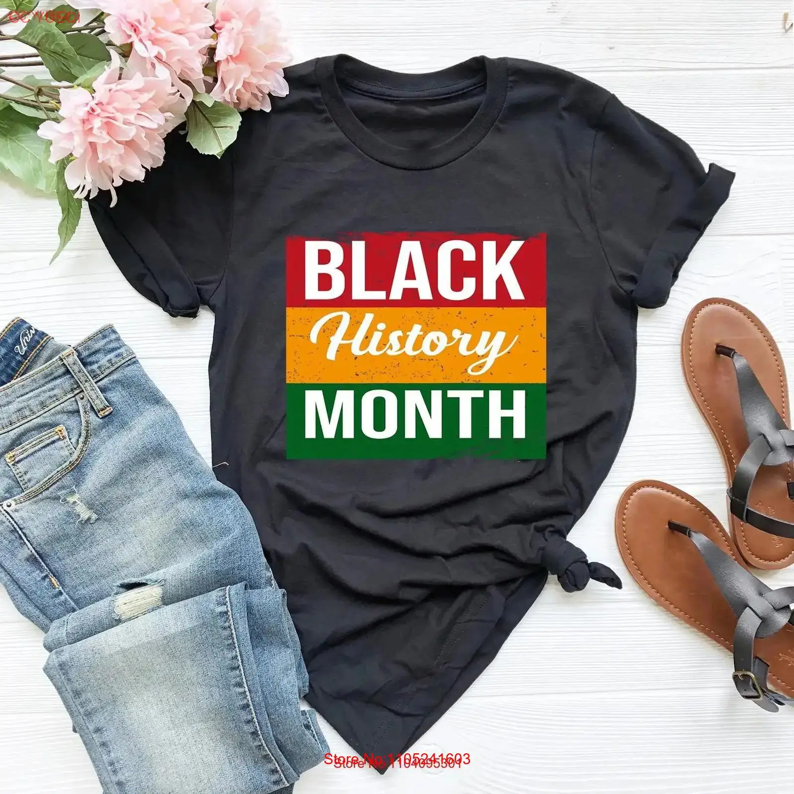 Vintage Fashion History - 黒人歴史月間 T シャツ Lives Matter プライド人権平等