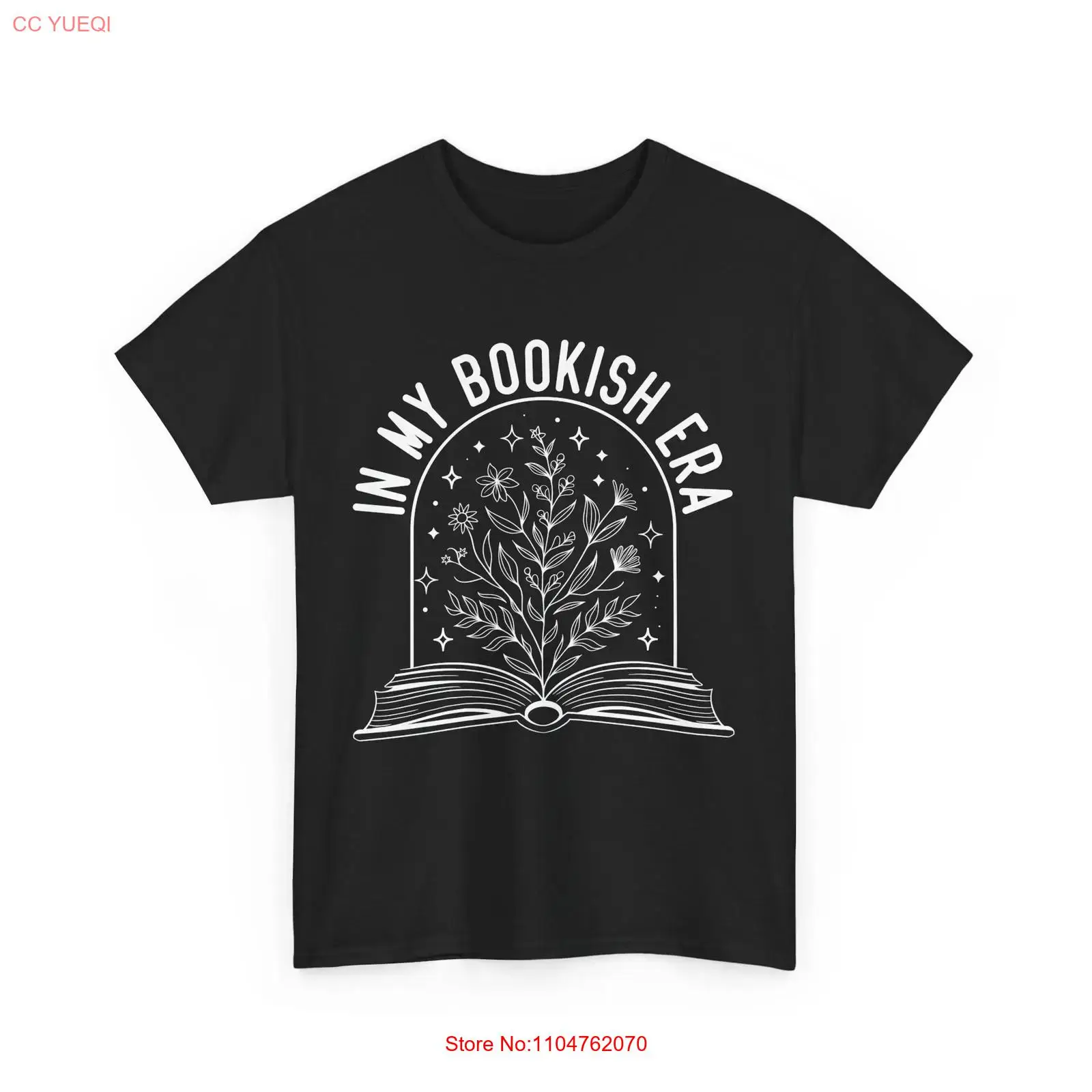 Vintage Fashion Eras - ブックTシャツ 面白い読書が私のブックっぽい時代だったとき ヴィンテージ ウォッシュド ストリートウェア ストレッチデザイナー服