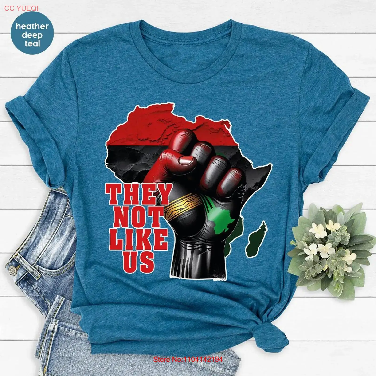 Vintage Fashion History - They Not Like Us Tシャツ アフリカ系アメリカ人