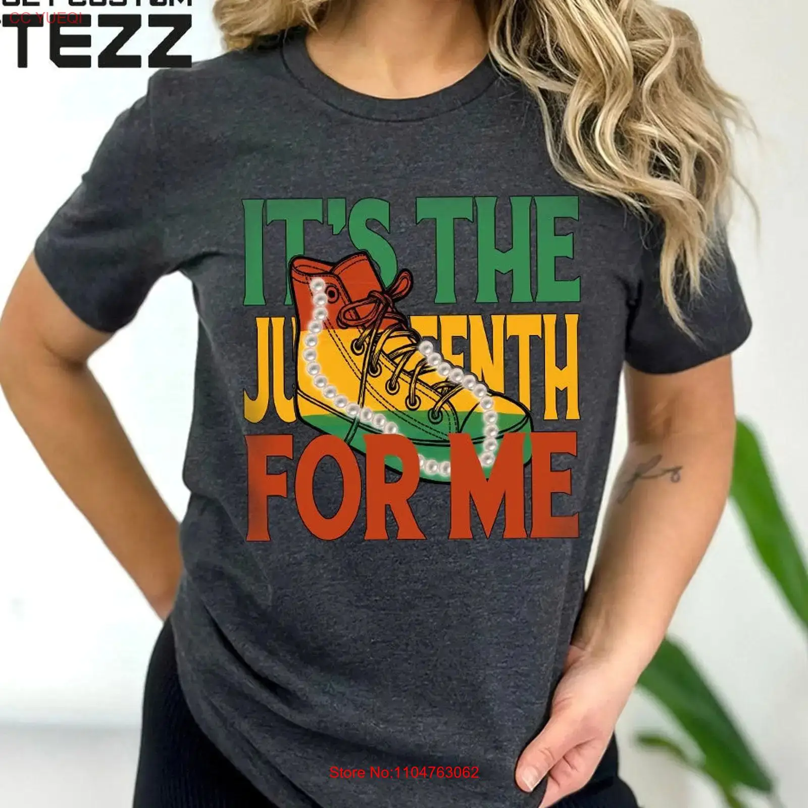 Vintage Fashion History - ジューンティーンス Tシャツ ブラックヒストリーマンスシャツ デーフリーダム アフリカ系アメリカ人 ヴィンテージ