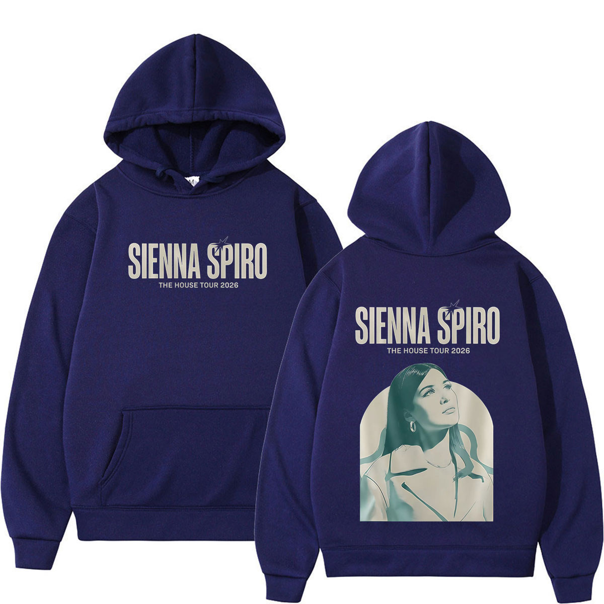 シエナスピロマイハウストゥール2026グラフィックパーカー男 - Vintage Fashion Houses のレビューと価格