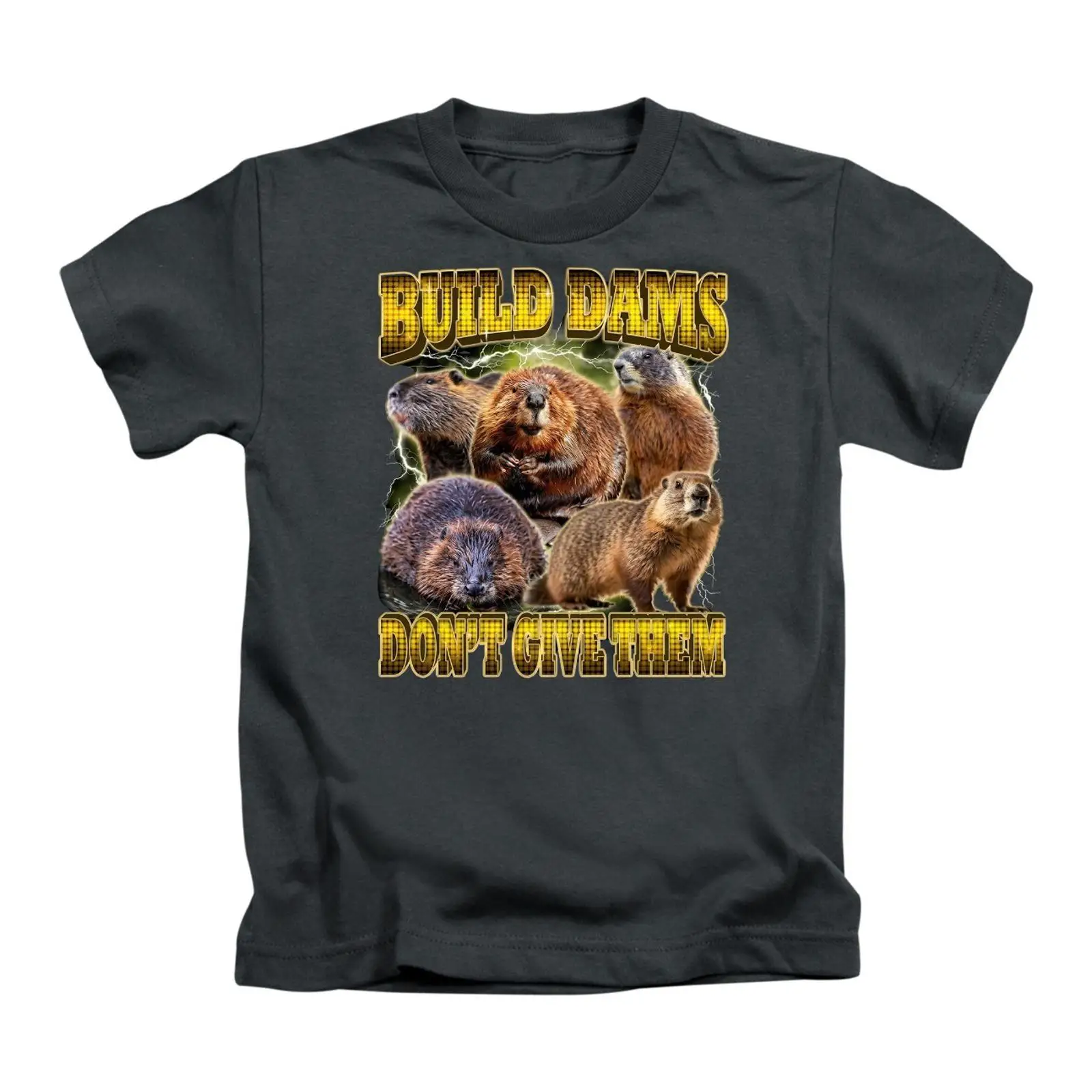 ビルド・ダムズ・ドント・ギブ・ザム・エルヴァクセーネ Tシャ - Vintage Fashion Build のレビューと価格