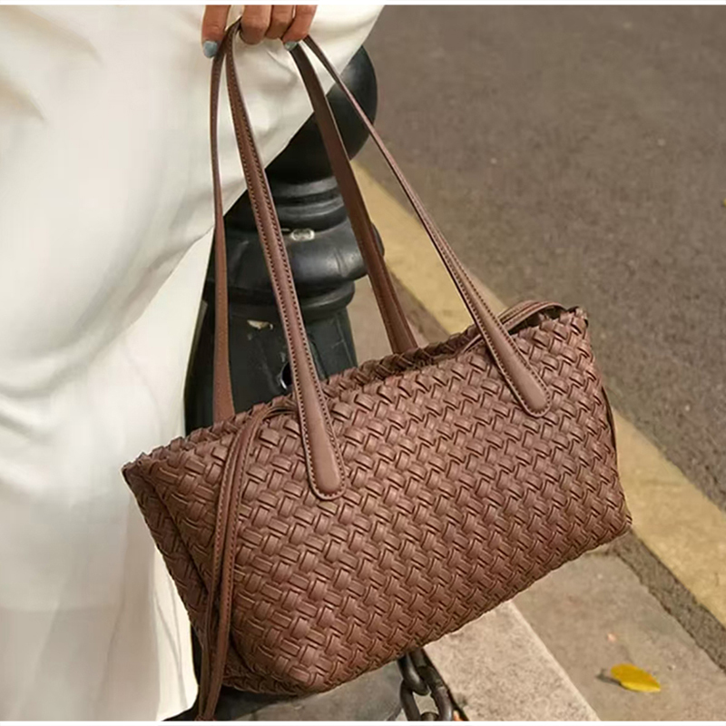 中空織りクロスボディショルダーバッグ、女性用ロープノットショ - Vintage Fashion Market のレビューと価格