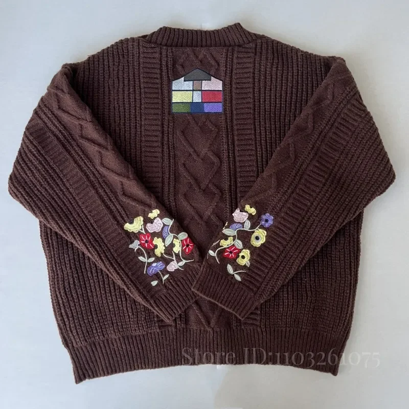時代-女性のニットフラワー刺繍カーディガン、プラスサイズのセ - Vintage Fashion Eras のレビューと価格